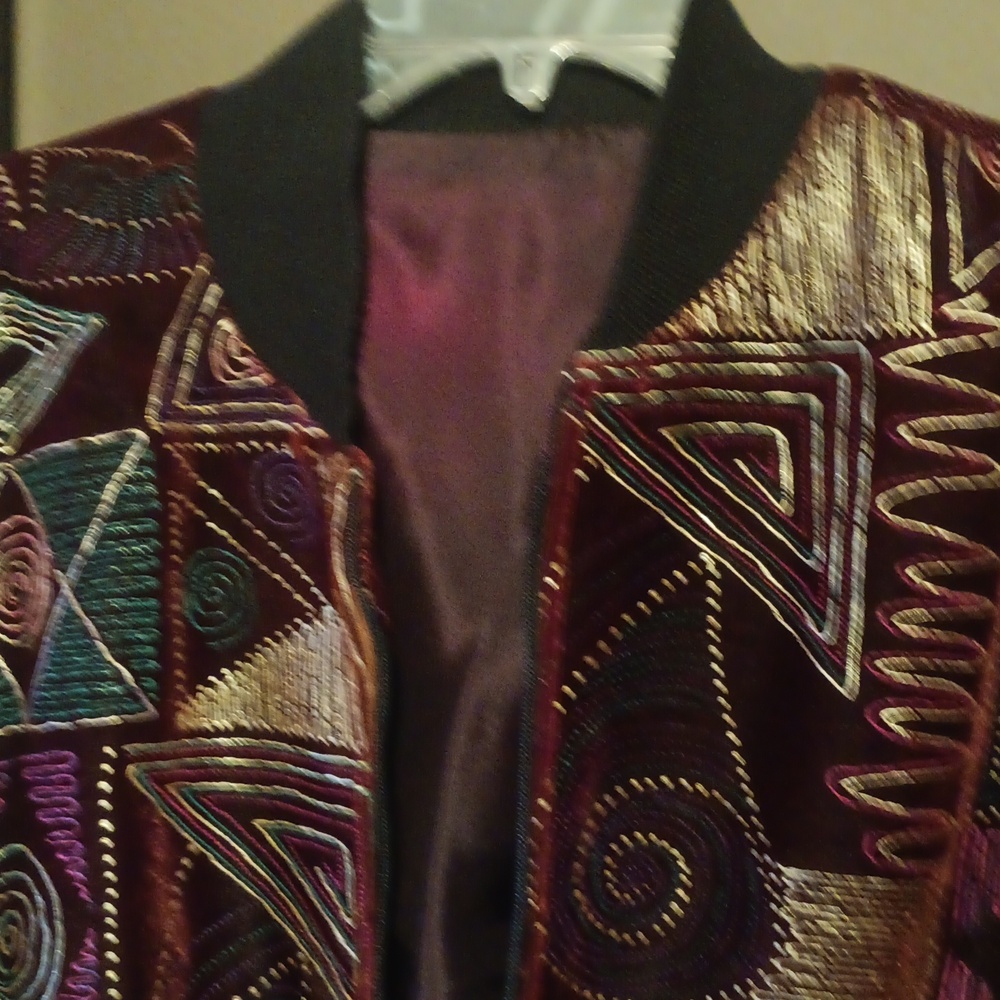 Attitudes Vibrant Multicolor Jacket - image 2